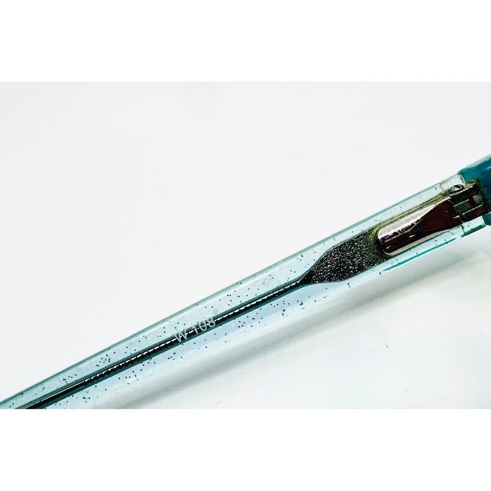 W-108 Eyeglasses Frames Womens Teal Cat Eye 52-17-140